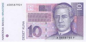 Kroatien p29 10 Kuna 1993